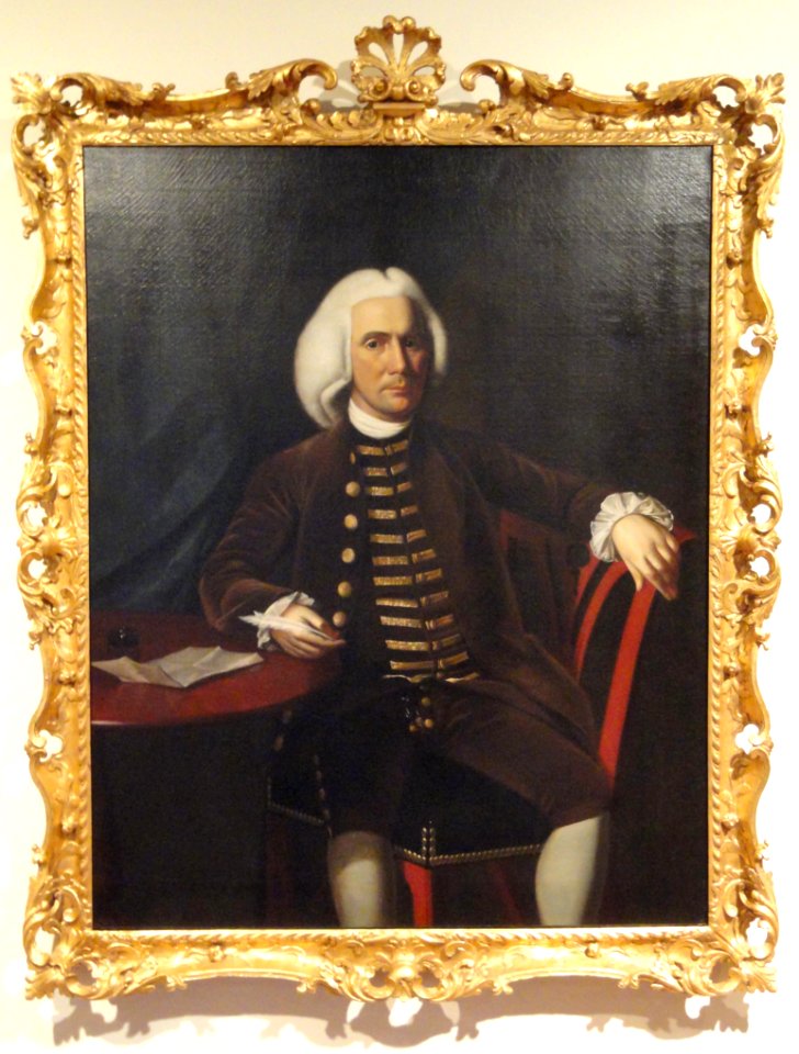 Portrait of Nymphas Marston, John Singleton Copley, c. 1770 - Museum of Fine Arts, Springfield, MA - DSC03966