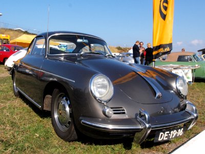 Porsche 356 C dutch licence registration DE-19-16 pic2