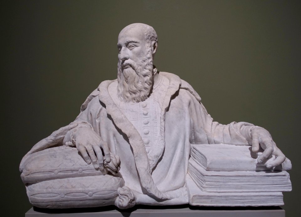 Portrait of a Scholar by the Guglielmo della Porta studio, 1515-1577, marble - Bode-Museum - DSC03710