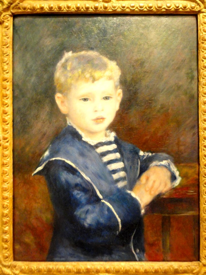 Portrait of Paul Haviland, Pierre-Auguste Renoir, 1884 - Nelson-Atkins Museum of Art - DSC08996