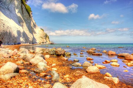 White cliffs moens klint moen photo