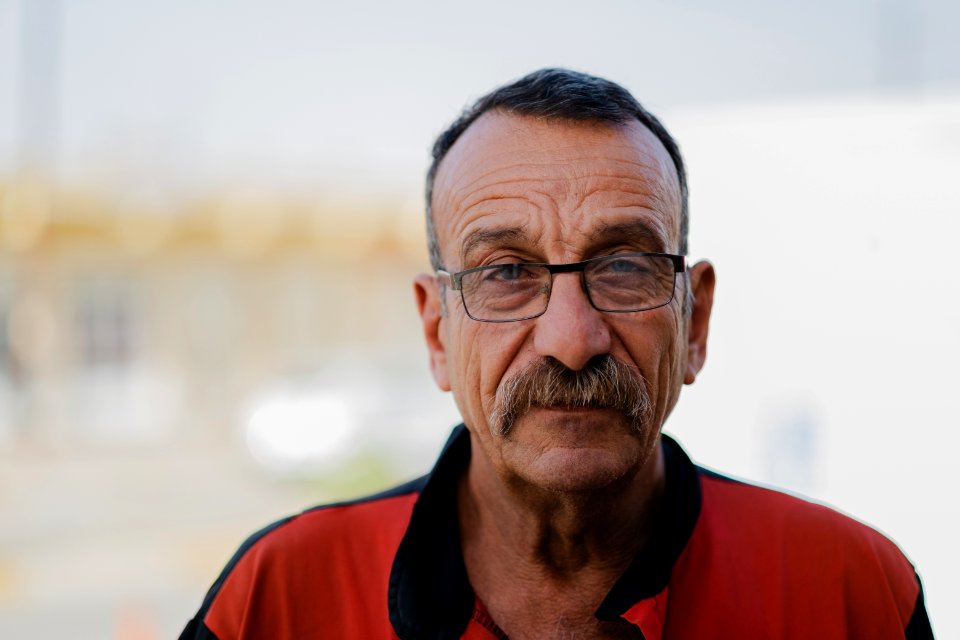 Portraits in June of 2019 of Wa'ad, a Syriac man and the last Christian from Shingal still living there 06