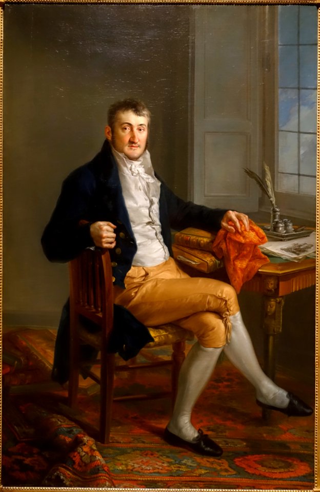 Portrait of Richard Worsam Meade, by Vicente Lopez y Portana, Spanish, 1815, oil on canvas - Meadows Museum - Southern Methodist University - DSC05344
