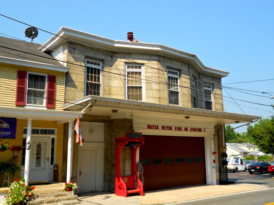 Port Deposit MD Water Witch Fire
