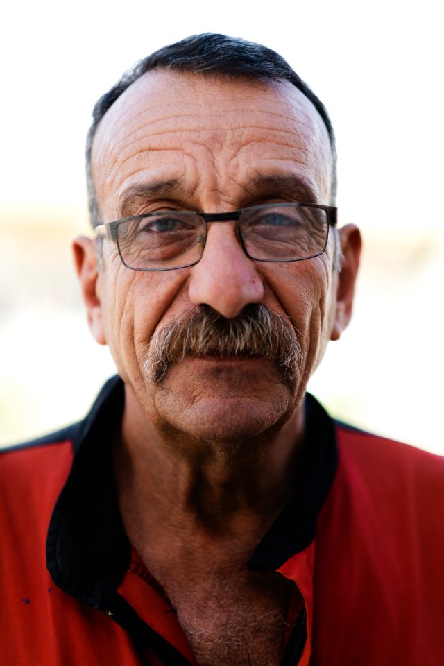 Portraits in June of 2019 of Wa'ad, a Syriac man and the last Christian from Shingal still living there 02