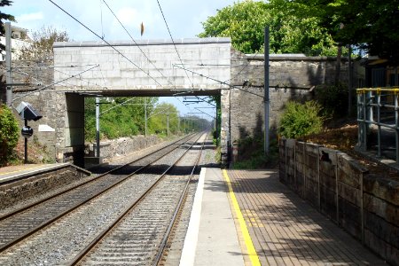 Portmarnock Train Station view North photo