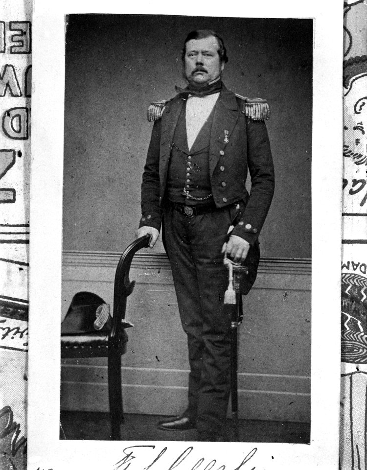 Portret F. J. Geesling, Bestanddeelnr 902-3823