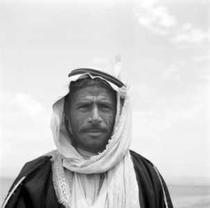 Portret van een bedoeïnen man, Bestanddeelnr 255-6076
