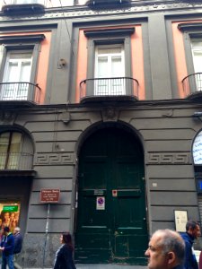 Portale palazzo Berio