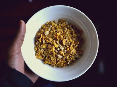 Hand food grain