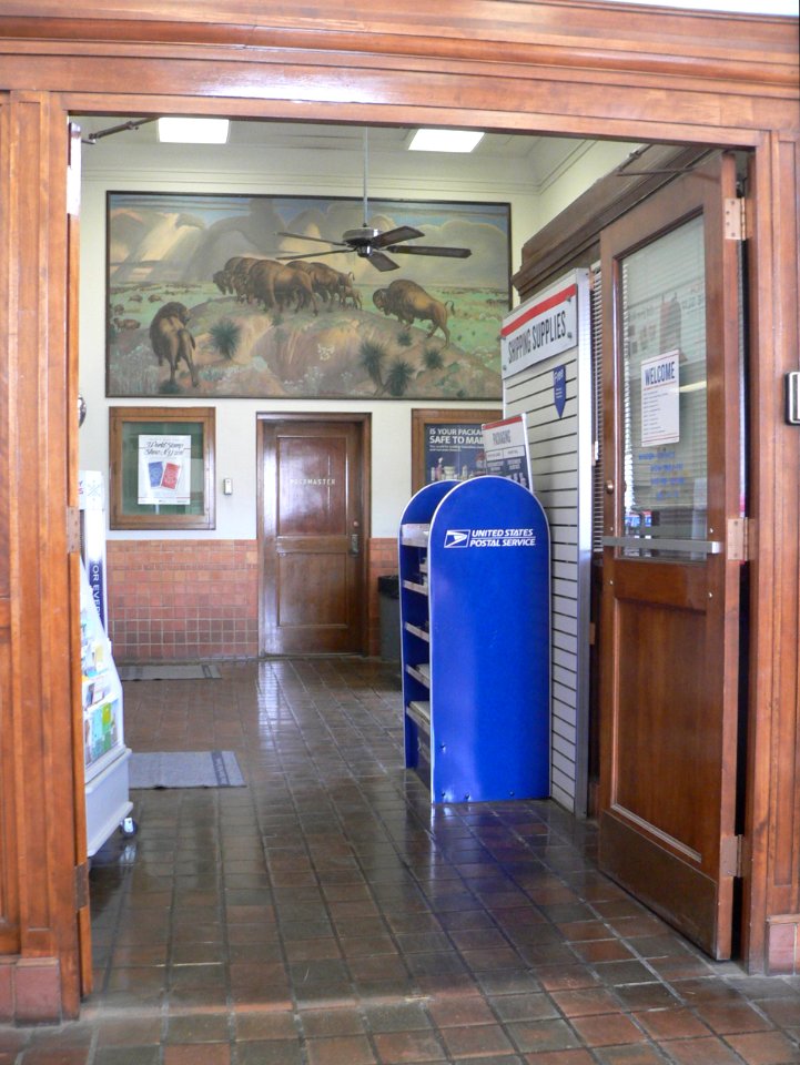 Portales, New Mexico, post office, interior 2