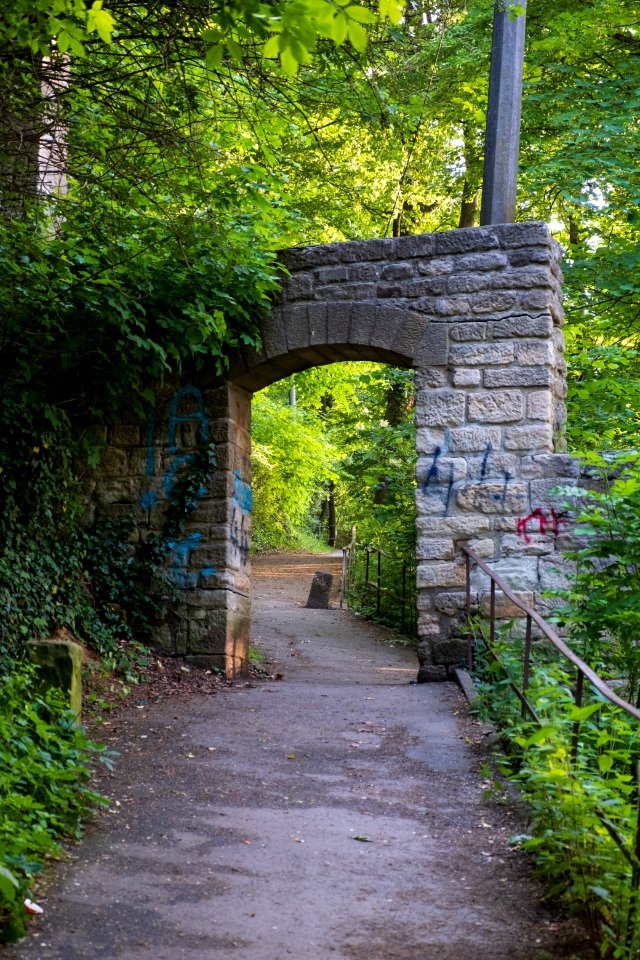 Portal auf dem Kapitänsweg in Tübingen