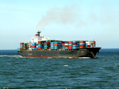 Portland Senator p1 approaching Port of Rotterdam, Holland 08-Jul-2006