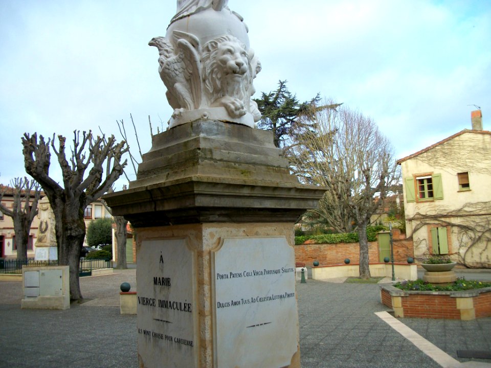 Portet-sur-Garonne Statue de l'Assomption de Marie 04