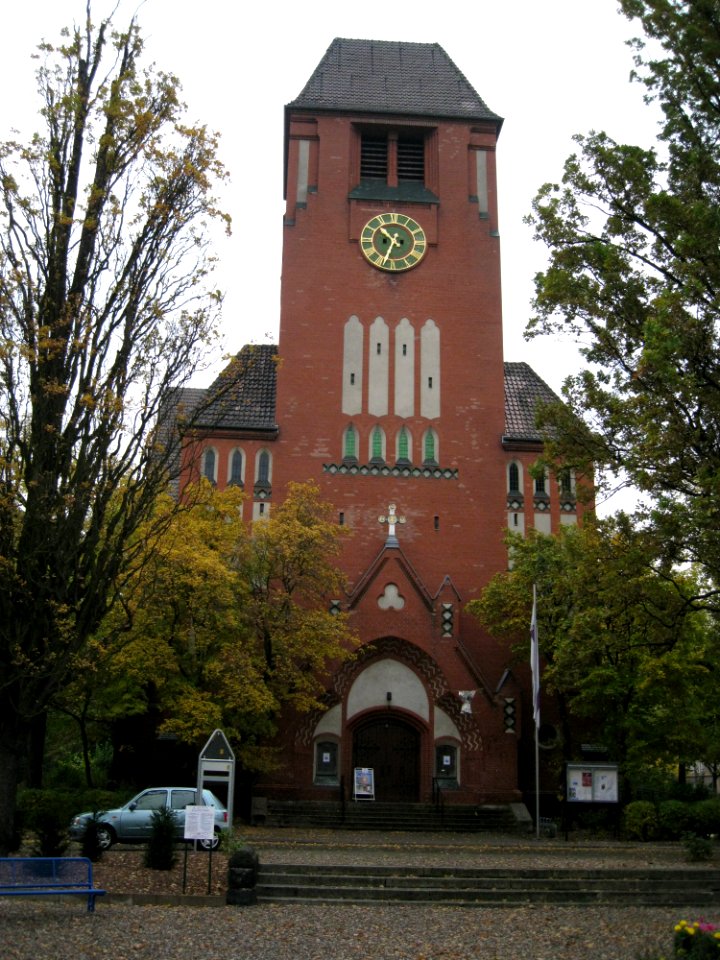 Portal der Nathanaelkirche (Berlin-Schöheberg)