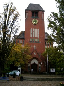 Portal der Nathanaelkirche (Berlin-Schöheberg)