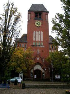 Portal der Nathanaelkirche (Berlin-Schöheberg) photo