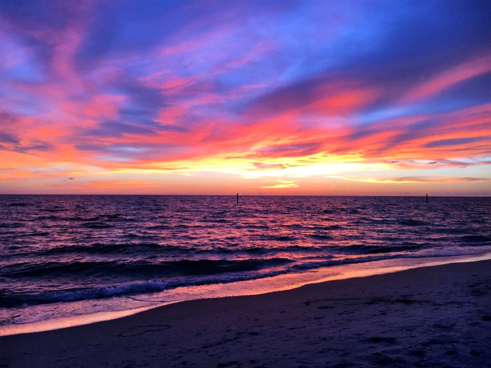 Ocean sea sky photo