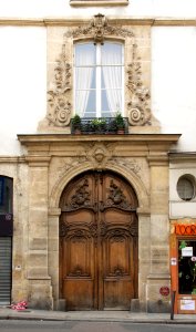Porte rue Monsieur-le-Prince Paris