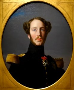Portrait of Ferdinand Philippe, Duc d'Orleans, by Jean Auguste Dominique Ingres and possibly studio, 1844, oil on canvas - Wadsworth Atheneum - Hartford, CT - DSC05521