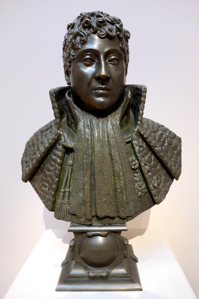 Portrait of the Marquis d'Aligre by Francois Joseph Bosio, France, 1800-1825, bronze - California Palace of the Legion of Honor - DSC07767