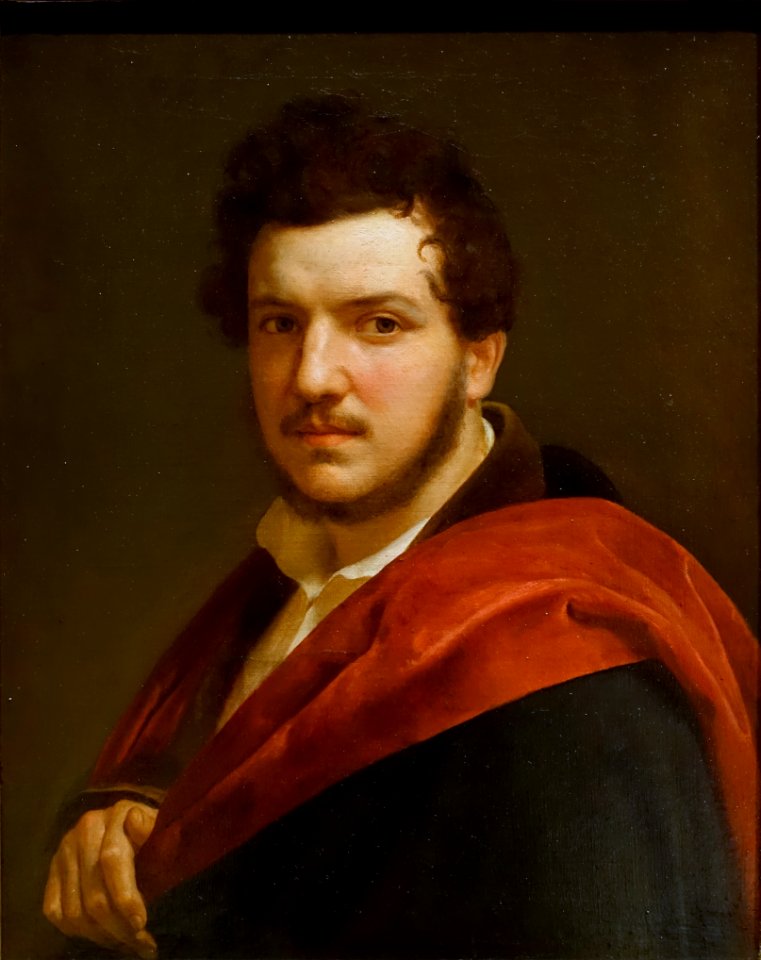 Portrait of Anibal Alvarez y Bougel, by Juan Antonio de Ribera, Spanish, 1830-1840, oil on canvas - Meadows Museum - Southern Methodist University - DSC05358