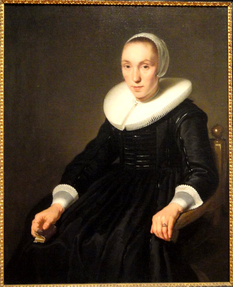 Portrait of a Young Woman by Bartholomeus van der Helst, c. 1640 - Fogg Art Museum - DSC02334