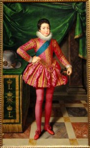 Portrait of King Louis XIII of France, 1611, Frans Pourbus the Younger - Cleveland Museum of Art - DSC08967