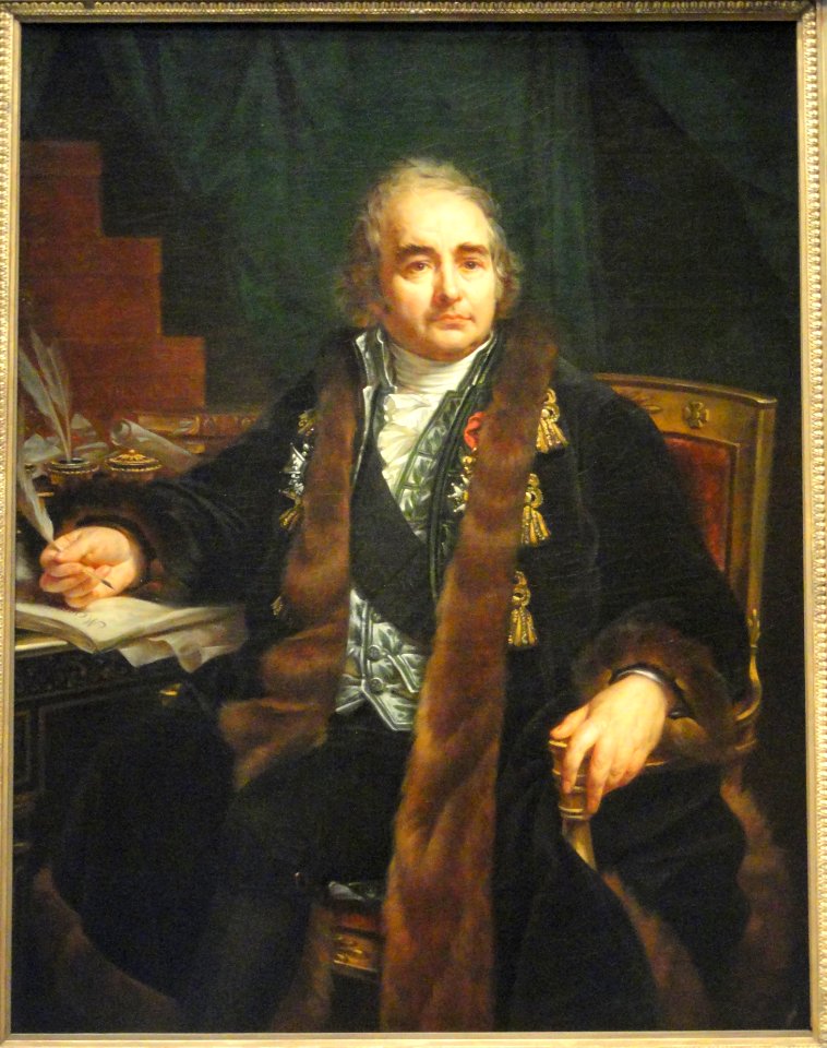 Portrait of Count Jean-Antoine Chaptal by Antoine-Jean Gros, 1824 - Cleveland Museum of Art - DSC08816