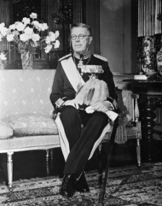 Portrait of Gustaf, King of Sweden, Bestanddeelnr 907-0653 (cropped)