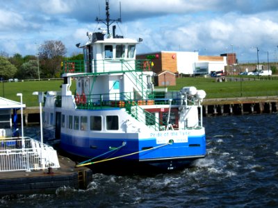 Pride of the Tyne, Shields Ferry south terminal, 11 May 2009 (1)