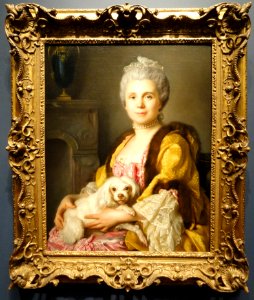Portrait of Madame Freret Dericour, Joseph-Siffrein Duplessis, 1769 - Nelson-Atkins Museum of Art - DSC08831