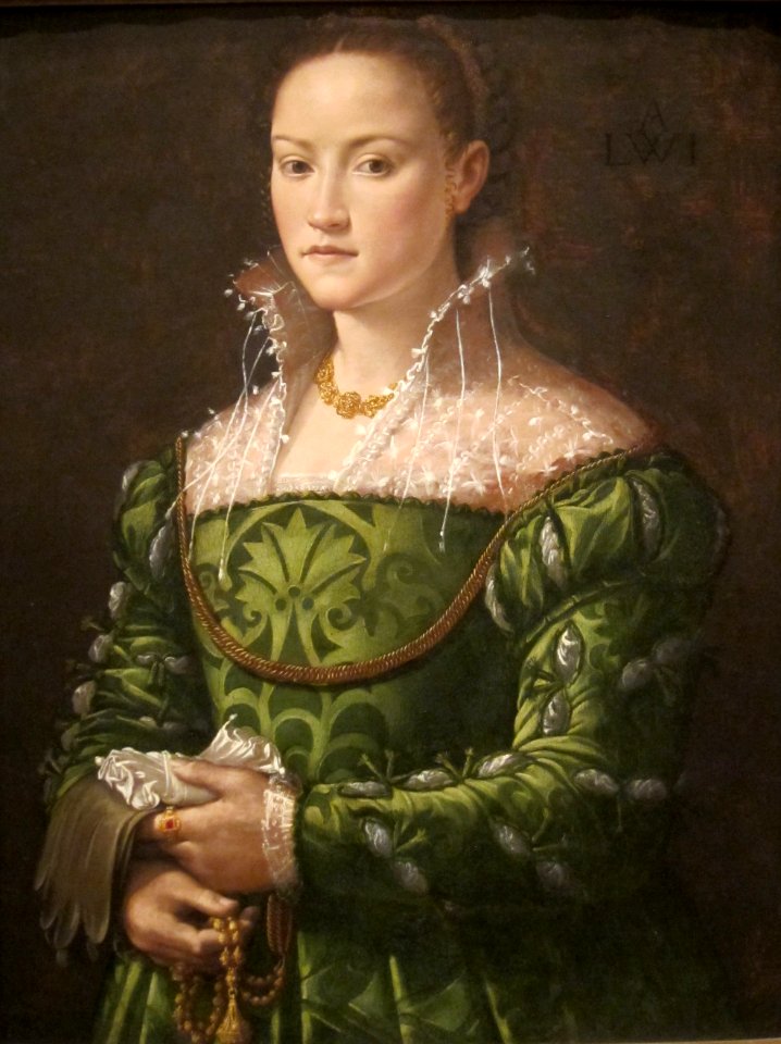 Portrait of a Lady attributed to Alessandro Allori, San Diego Museum of Art