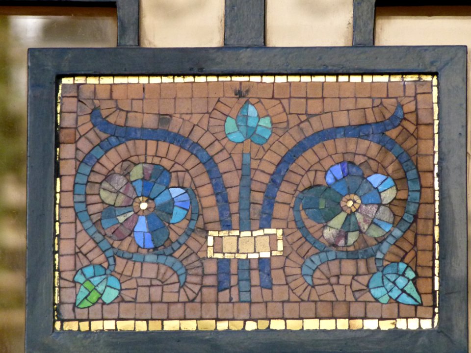 Porte d'immeuble boulevard du Montparnasse détail