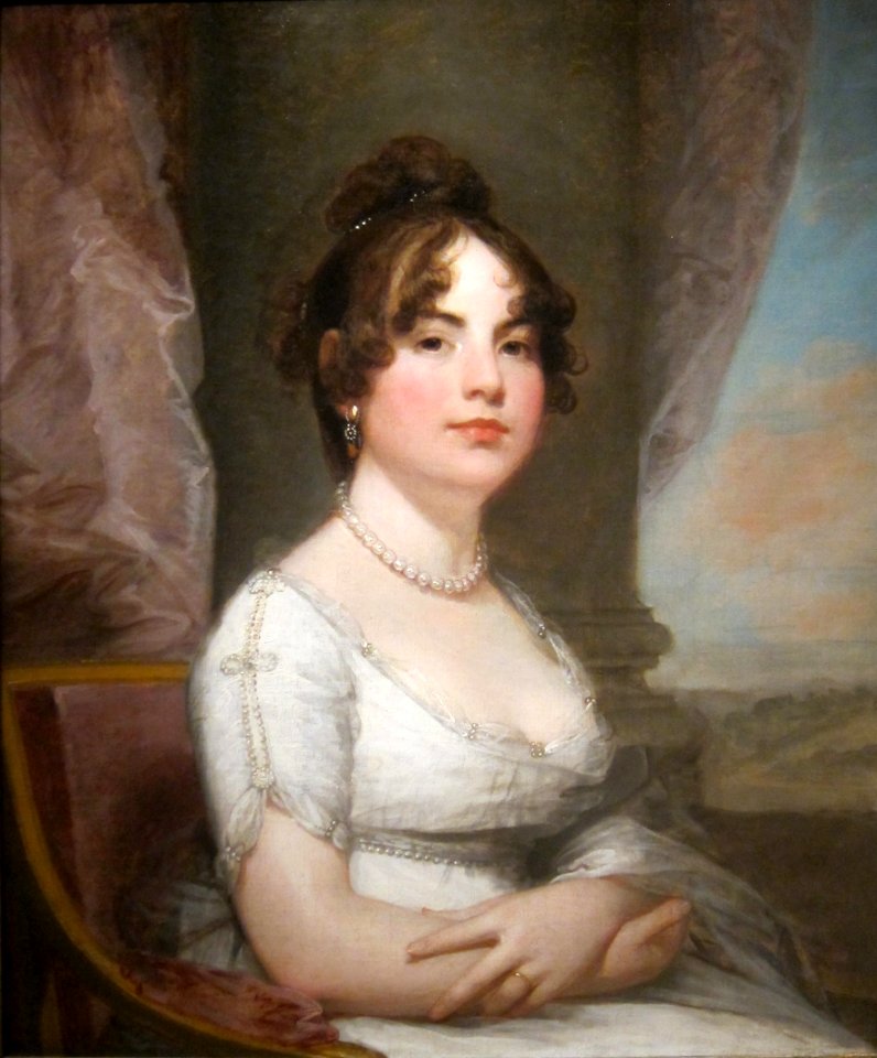 Portrait of Elizabeth Beltzhoover Mason by Gilbert Stuart, c. 1803-5