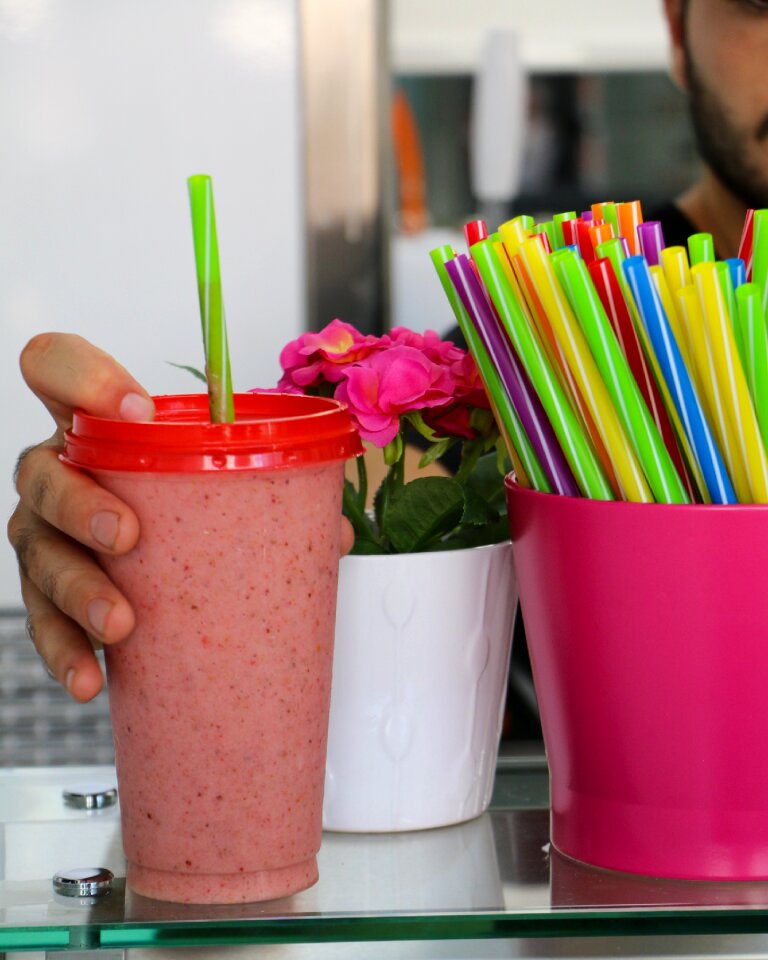 Drink yogurt bar fruit