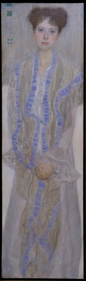 Portrait of Gertrud Loew, by Gustav Klimt, 1902, oil on canvas - California Palace of the Legion of Honor - San Francisco, CA - DSC02793