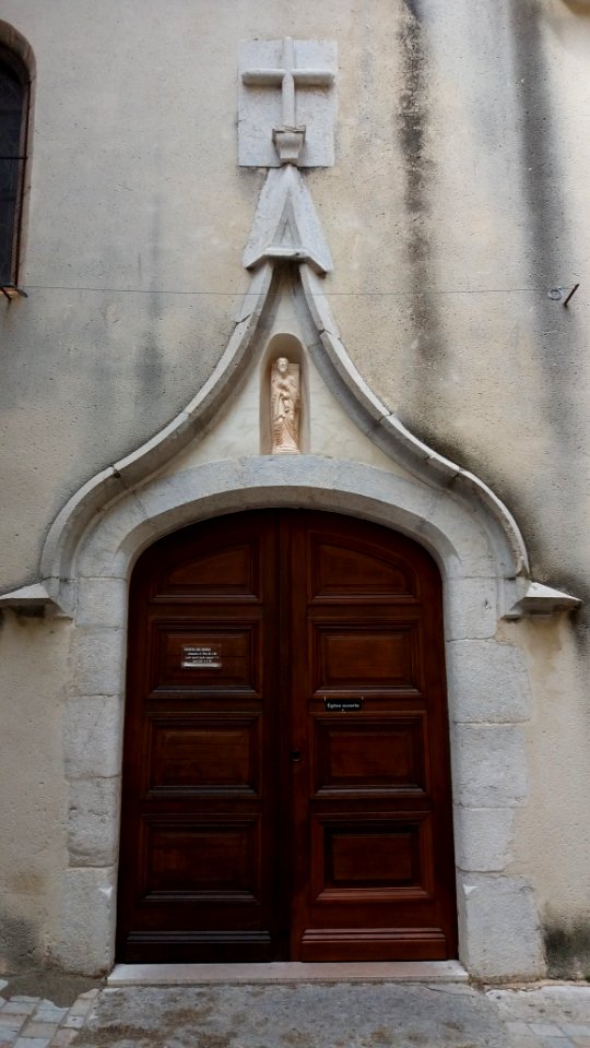 Porte de l'église Saint-André - La Cadière d'Azur
