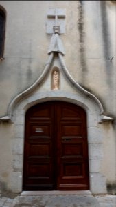 Porte de l'église Saint-André - La Cadière d'Azur