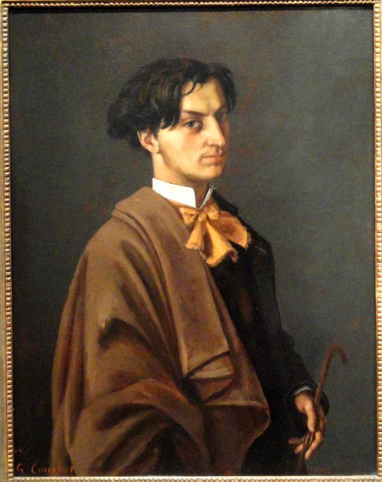 Portrait of M. Nodler, the Younger, by Gustave Courbet, 1865 - Museum of Fine Arts, Springfield, MA - DSC04118