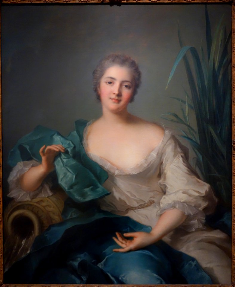 Portrait of Madame Marie-Henriette Berthelot de Pleneuf, by Jean-Marc Nattier, 1739, oil on canvas - National Museum of Western Art, Tokyo - DSC08595
