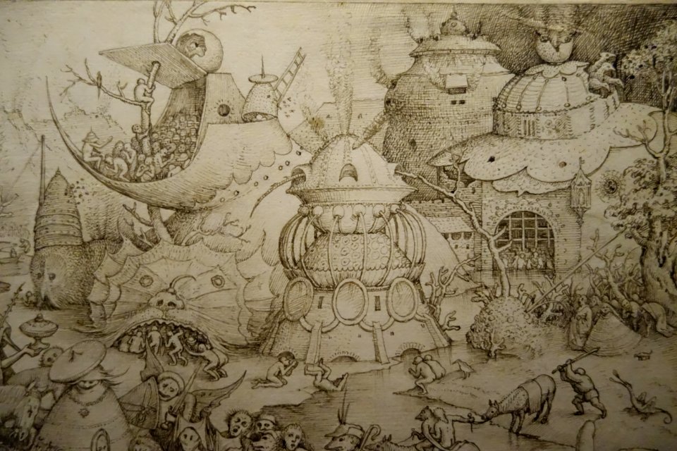 Pride (Superbia), 1557 - detail