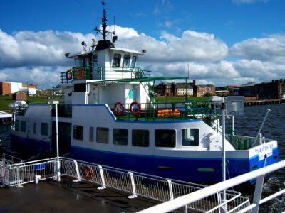 Pride of the Tyne, Shields Ferry south terminal, 11 May 2009 (2)