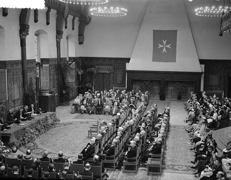 Prins Bernhard Landscommandeur in de Orde van St. Jan Ridderzaal, Bestanddeelnr 906-5492