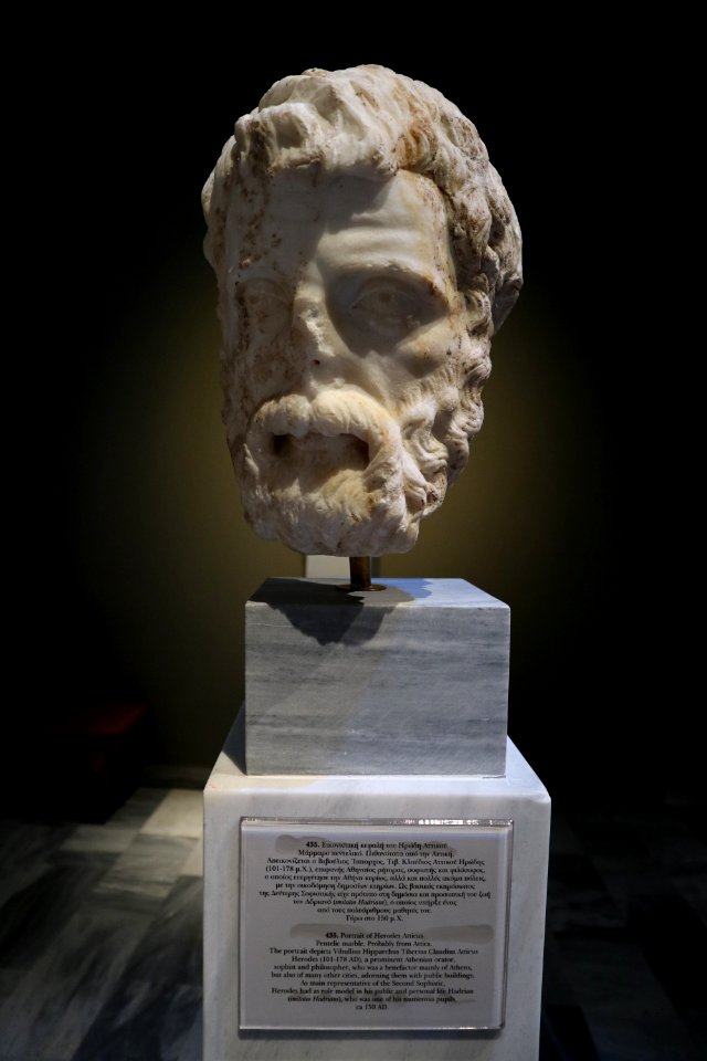 Portrait of Herod Atticus. Ca. 150 A.D
