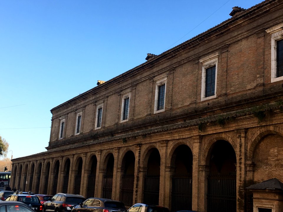 Porticato - Santo Spirito in Sassia - Arcispedale - Roma (marzo 2017)-15