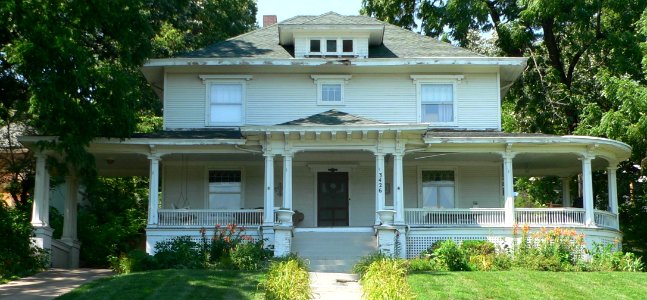 Porter-Thomsen house (Omaha, Nebraska) from S 1