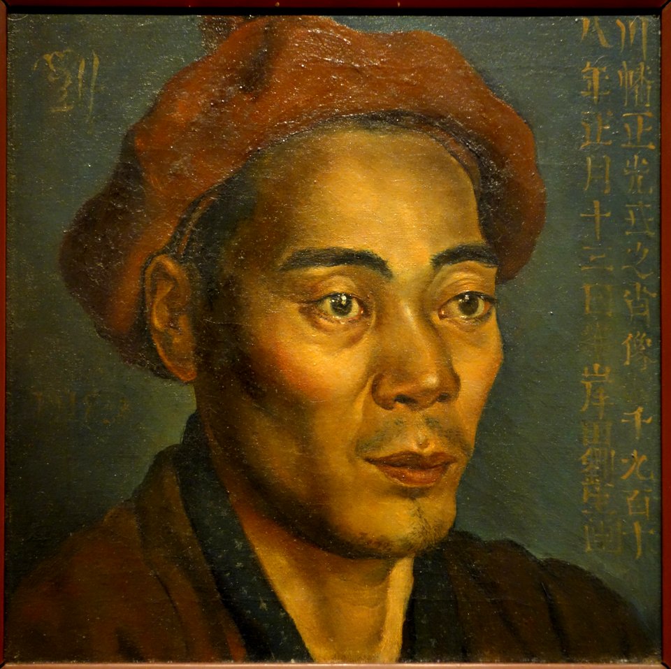 Portrait of Kawabata Masamitsu by Ryusei Kishida, 1918, oil on canvas - National Museum of Modern Art, Tokyo - DSC06577