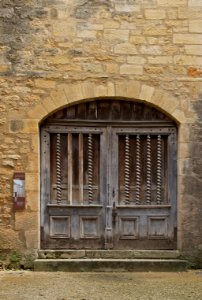 Porte chapelle saint benoît pénitents bleus sarlat