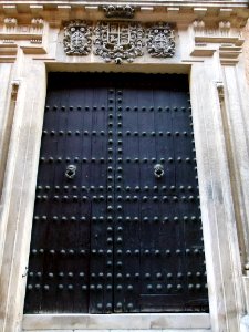 Porte de maison à Cordoue C photo